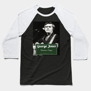 George Jones Baseball T-Shirt